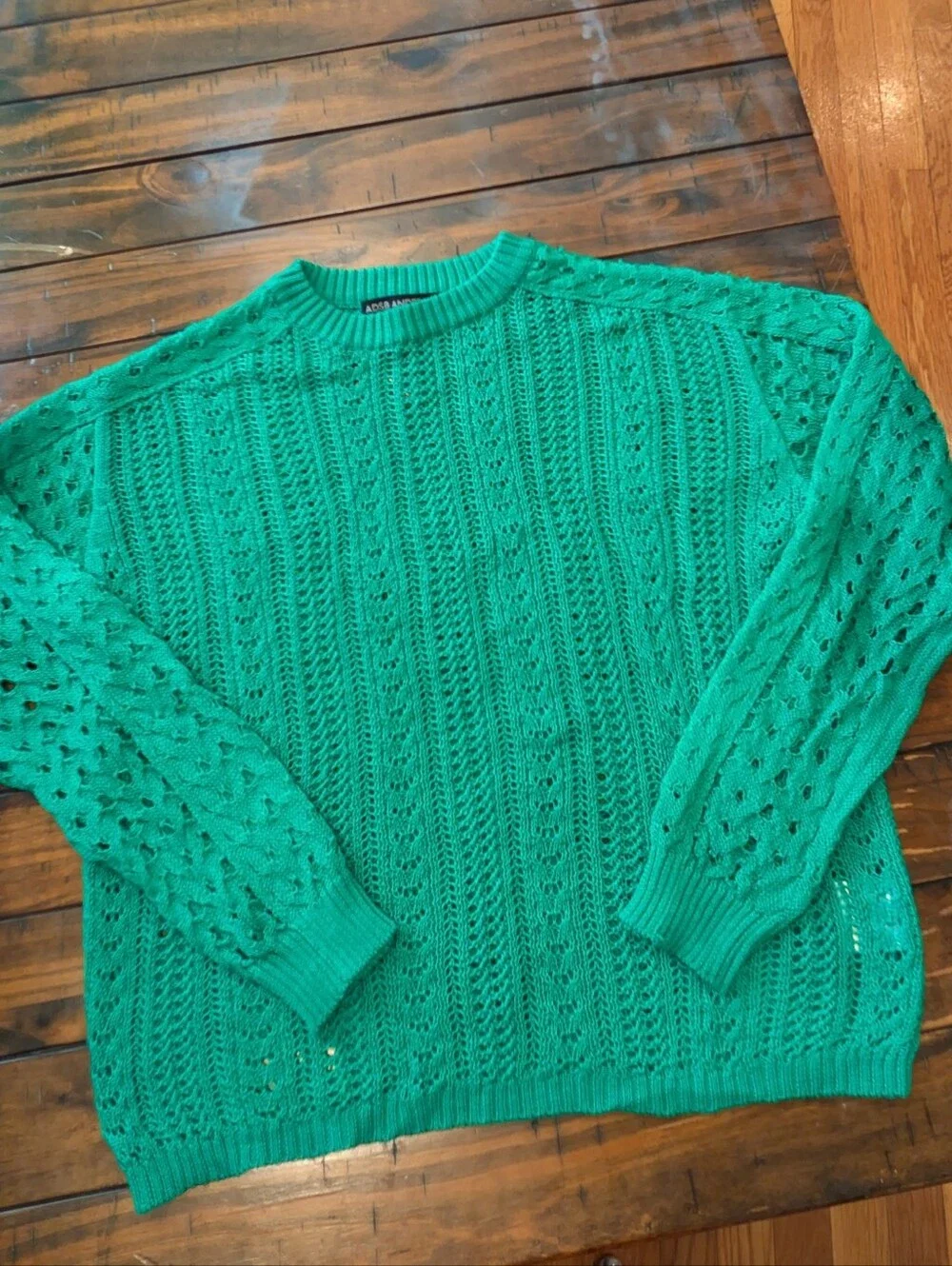 Andersson Bell Rodri Sweater Open Knit Linen Blend